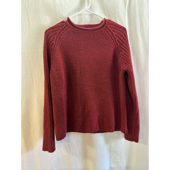 Vintage Carolyn Taylor Red Knit Sweater Women’s Size L - Picture 6 of 6